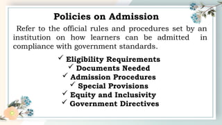 BELINDA-CALIZAR_POLICIES-ON-ADMISSION.pptx