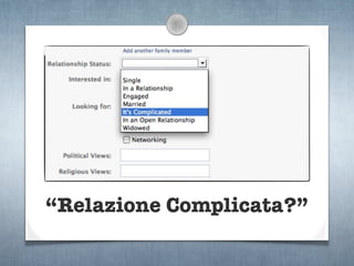 “Relazione Complicata?”
 