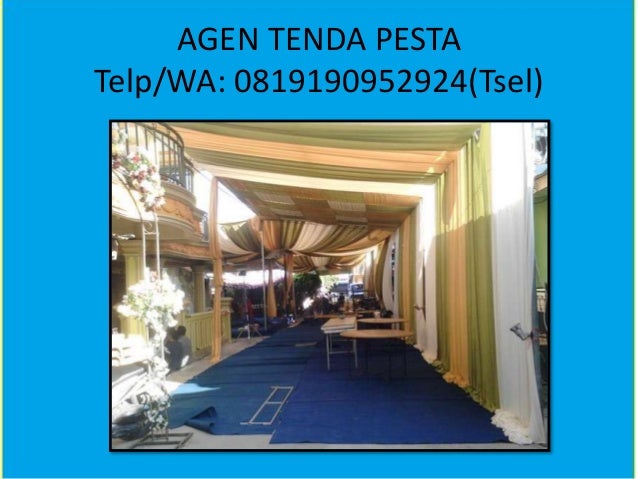 081990952924(Tsel),sewa tenda pesta di pamulang