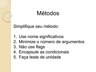 Comentários nem sempre seguem o fluxo de mudanças no código