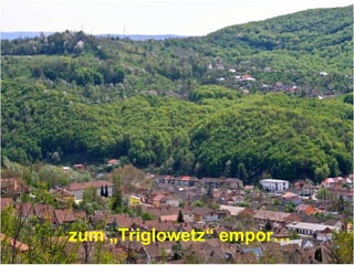 zum „Triglowetz“ empor…
 
