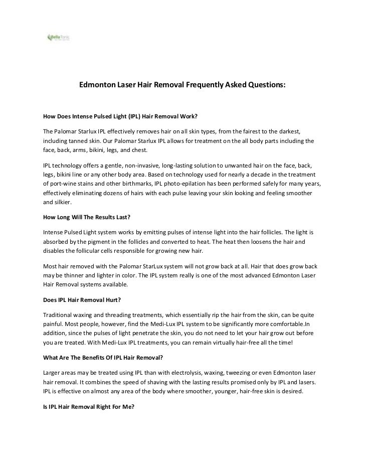 Edmonton Laser Hair Removal