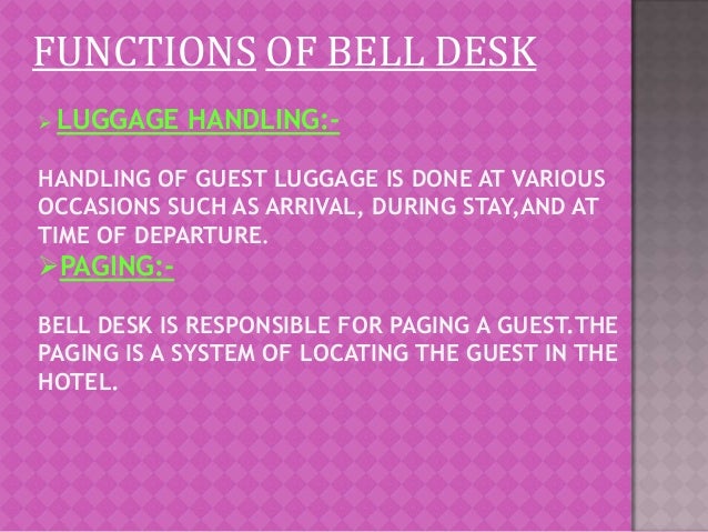 Bell Desk