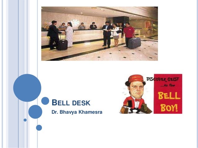 Bell Desk In A Hotel