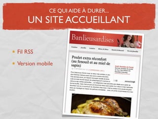 CE QUI AIDE À DURER...
    UN SITE ACCUEILLANT


Fil RSS

Version mobile
 