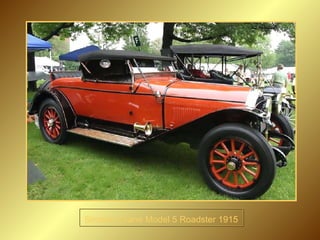 Simplex Crane Model 5 Roadster 1915 