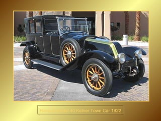Renault Model 40 Kelner Town Car 1922 