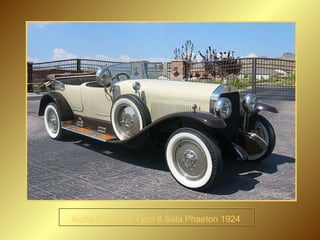 Isotta Fraschini Typo 8 Sala Phaeton 1924 