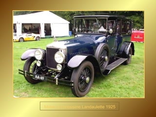 Minerva Limousine Landaulette 1925 