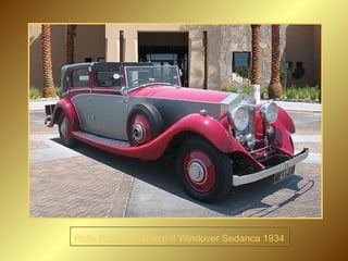 Rolls Royce Phantom II Windover Sedanca 1934 