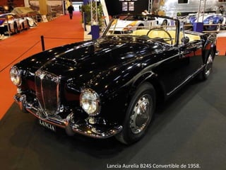 Lancia Aurelia B24S Convertible de 1958.
 