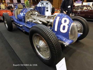 Bugatti 59/50BIII de 1938.
 