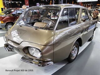 Renault Projet 900 de 1959.
 