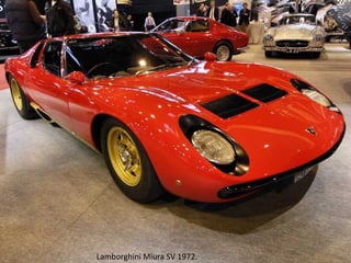 Lamborghini Miura SV 1972.
 