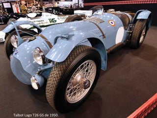 Talbot Lago T26 GS de 1950.
 