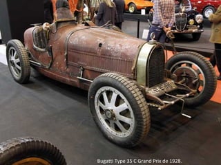 Bugatti Type 35 C Grand Prix de 1928.
 