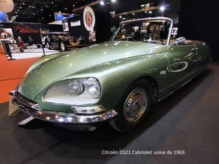 Citroën DS21 Cabriolet usine de 1969.
 