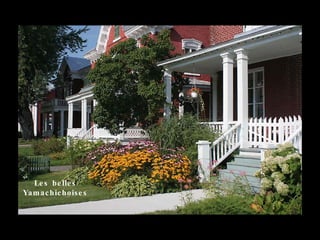 Cette photo a été envoyée par l'administrateur d'une plate-forme
pétrolifère de Global Marine Drilling, qui est située à St. Johns,
Newfoundland. Ces marins se chargent de changer la direction des
icebergs, en utilisant des remorqueurs, pour éviter qu'ils heurtent les
plates-formes.
Dans ce cas présent, la mer était tranquille, l'eau cristalline et le
soleil éclairait presque directement l'iceberg, de sorte qu'un
plongeur a pu réussir cette photo admirable. Le poids prévu de cet
iceberg est de de 300 millions de tonnes.
Des choses comme celle-ci nous font comprendre pourquoi une
photo vaut plus que mille mots... non seulement parce qu'il est
imposants mais aussi principalement parce qu’il est beau !
        Le be lle s
    Yam ac hic ho is e s
 