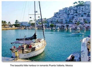 The beautiful little harbour in romantic Puerta Vallarta, Mexico
 
