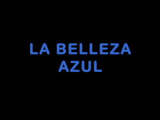 LA BELLEZALA BELLEZA
AZULAZUL
 
