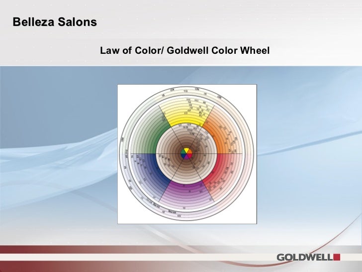 Goldwell Colour Wheel Chart