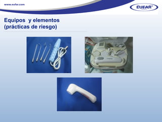 Equipos  y elementos (prácticas de riesgo) ………………………………………………………………………………………………… . 