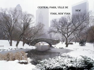 Central Park, Ville de  New York, New York 