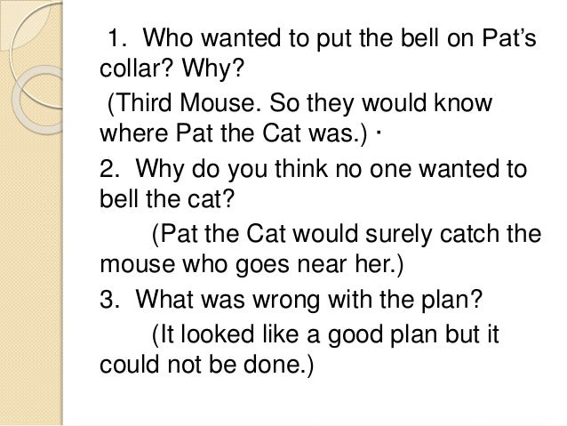 Belling The Cat