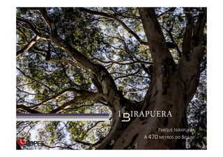 Foto: AWA Photo – Aureliano W. do Amaral

I IRAPUERA
PARQUE IBIRAPUERA
A 470 METROS DO BELLINI
USO INTERNO – DIVULGAÇÃO PROIBIDA. Projeto em fase de desenvolvimento. Sujeito a alterações.

 