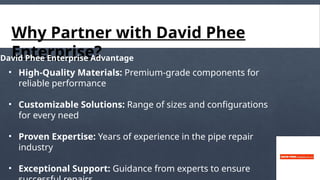 Bell Joint Leak Repair Clamp: Reliable Pipe Sealing Solutions | PPT