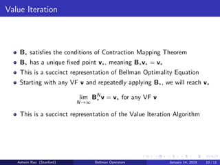 Understanding Dynamic Programming through Bellman Operators | PPT