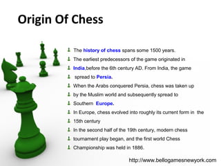 Overview Of Chess
