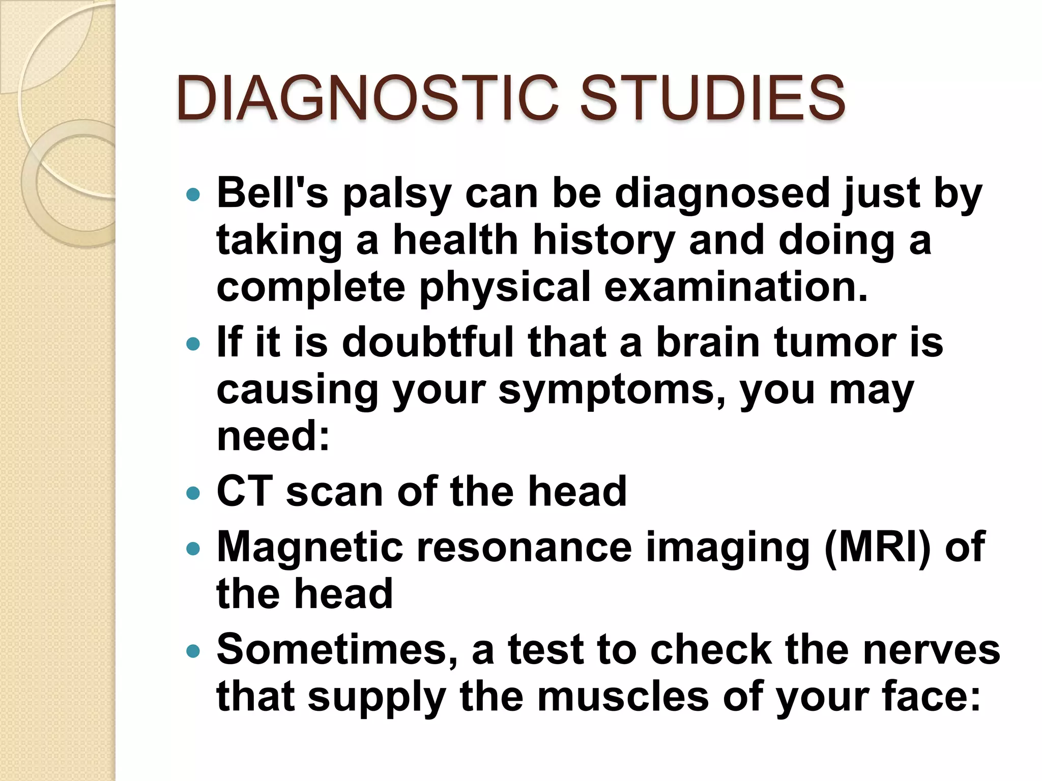 Bells palsy | PPTX