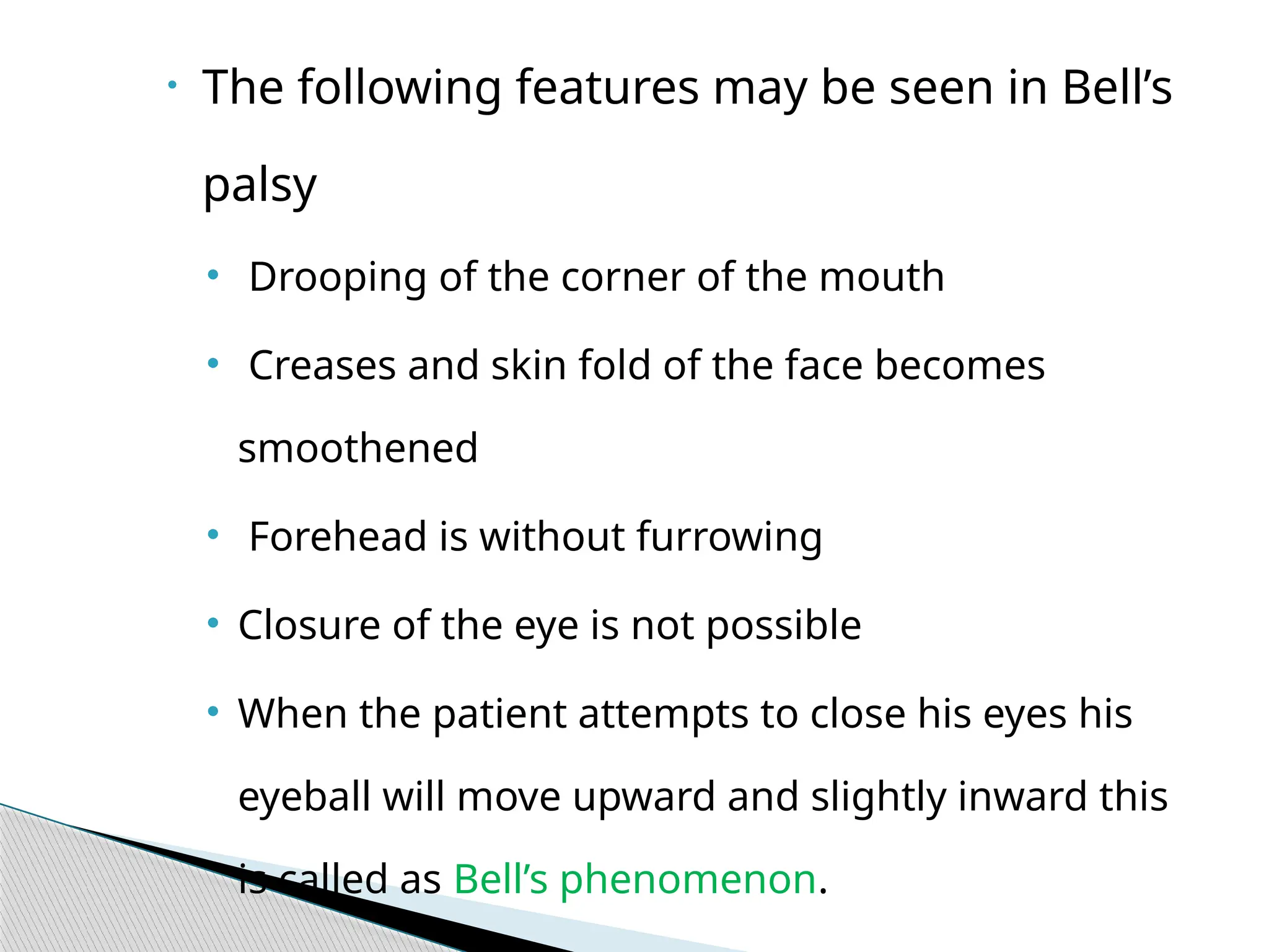 BELL’S PALSY for final year students.pptx