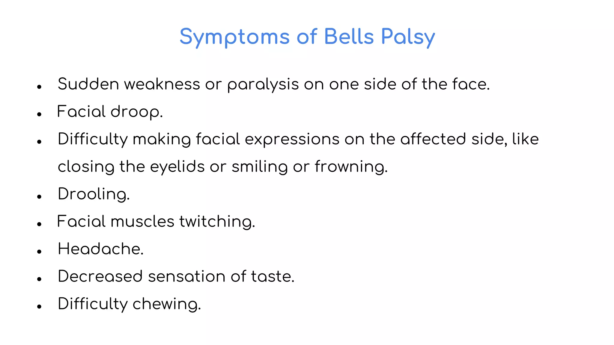 Bells Palsy iCliniq | PPT