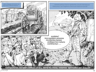 Compañeros, aunque vivimos en una tierra hermosa, estamos apretados por doquier
 