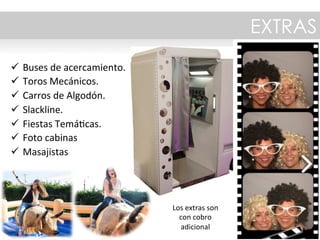 QUE INCLUYE BELLY BEACH PLUS
Entretenimiento.
Sector Healing Point Plus, donde se incluye una zona de masajes,
para un momento más relajante, además de las clases de
Meditación, Yoga y nuestra barra Lipton Ice Tea.
 