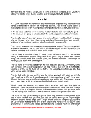 Belly Exercise .pdf Belly fat free-converted | PDF
