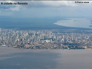 BELÉM O Pará é show A cidade na floresta 