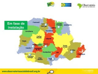 Astorga Em fase de instalação Dois Vizinhos Turvo Medianeira 