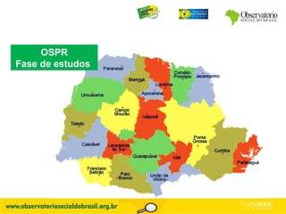 OSPR Fase de estudos  