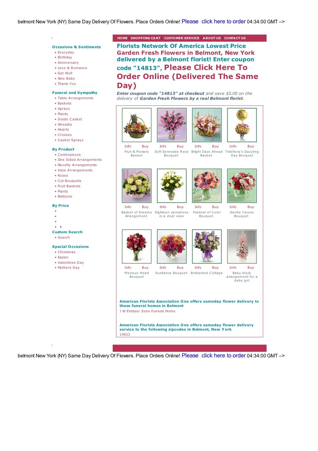 Belmont flower shops and florists wholesale rate