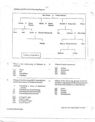 CSEC Social Studies Paper 1 | PDF