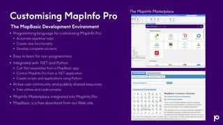 Be Location Intelligent with MapInfo Pro v2019 | PDF