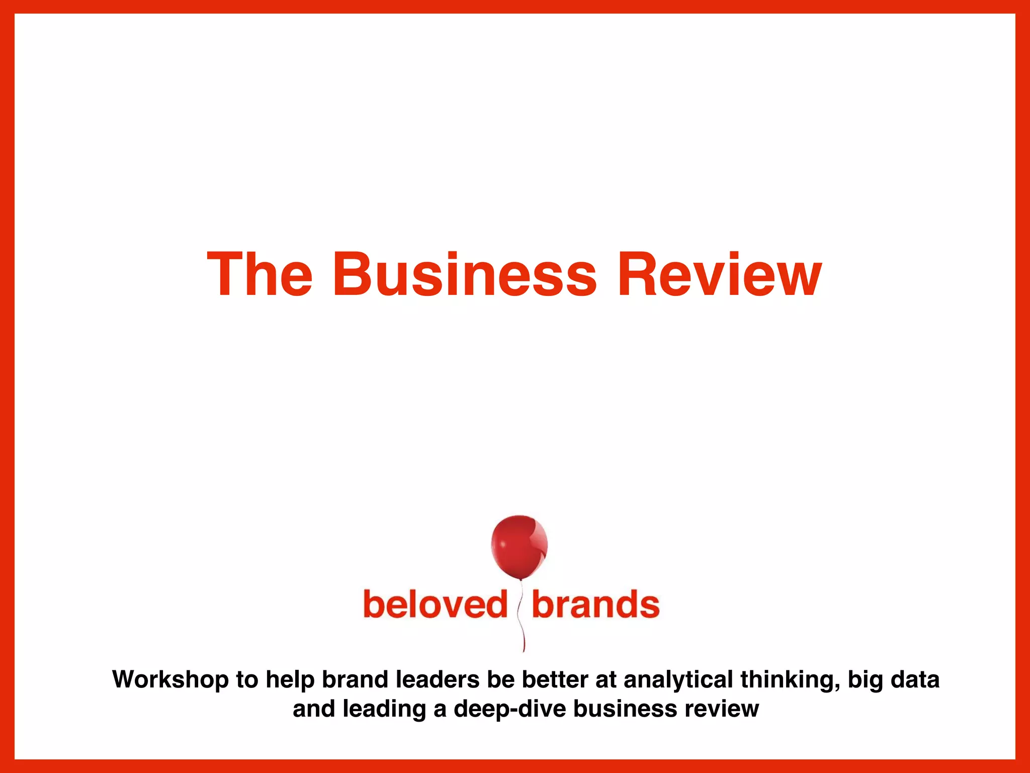 Brand Analytics Workshop | PDF