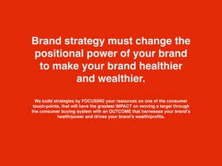We make brands stronger.
We make brand leaders smarter.
We make brands stronger.
We make brand leaders smarter.
Promise Br...