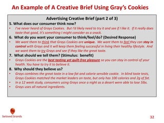 Media Decision Making Model
Low Blowﬁsh plan,
so brand appears big to
a narrow audience
What is the budget size?
Medium Selective
plan, to speciﬁc targets
at speciﬁc touch-points.
High Mass plan,
to drive awareness
to purchase.
How tightly connected is your
brand with your consumer?
Where will consumers engage?
Where on brand funnel will
you exert impact?
What is your core strength?
Product
Show why
you are
better
Story
Tell what
makes you
different
Price
Call to action
to drive high
volume
Experience
Prove how
people are
better
What is the best media that
delivers the Creative?
Match your media to the
part of the consumer’s
life where they will
watch, listen, learn,
engage, decide and act
Where on the path to purchase
will you focus your media?
Communicate
Stickiness
Attention
Branding
A
B
C
S
Set a range of media options, then make sure
the media ﬁts up to deliver the creative.
1
6 45
32
See Think Buy Feel Share
What is your desired strategic
focus of your advertising?
Consider
Satisﬁed
Buy
Search
Fan
Loyal
Repeat
Aware BelovedIndifferent Like It Love ItUnknown
Match your media to your strengths
Media
Strategy
 