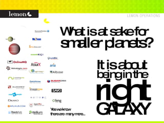 What is at sake for smaller planets? Yes we know there are  many more... being in the GALAXY It is about right 