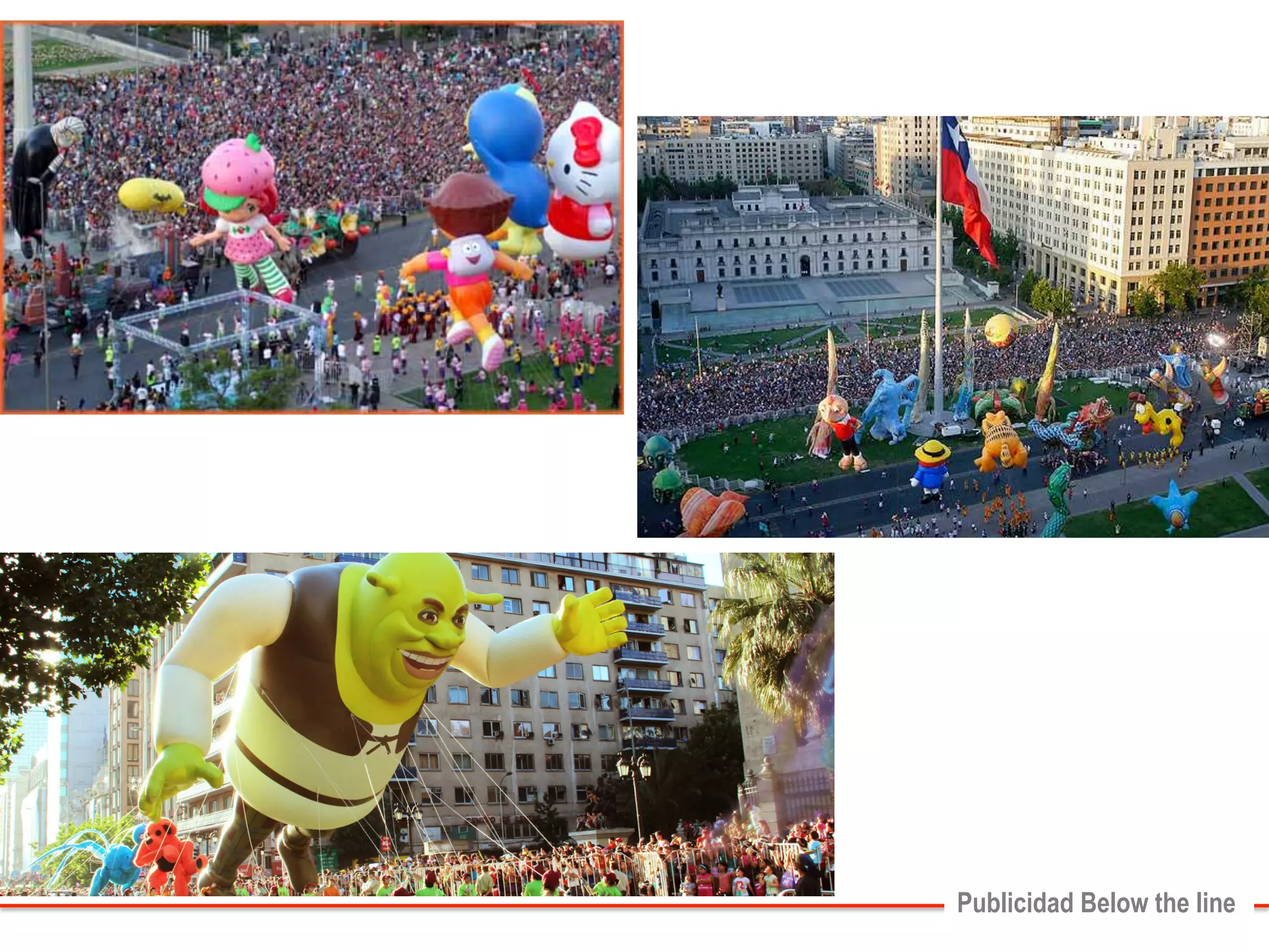 Publicidad Below the line 
 