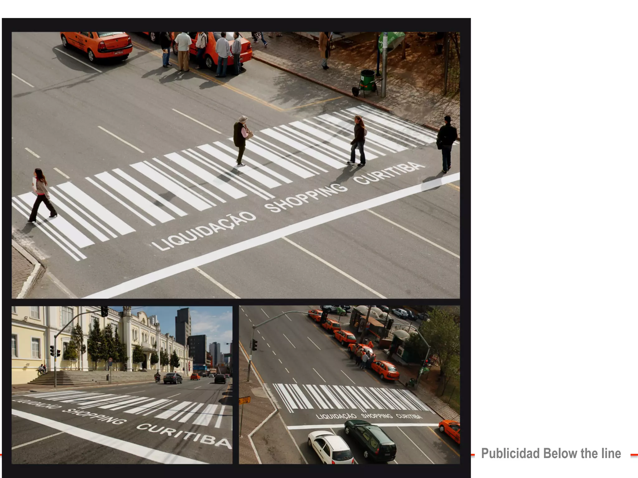 Publicidad Below the line 
 